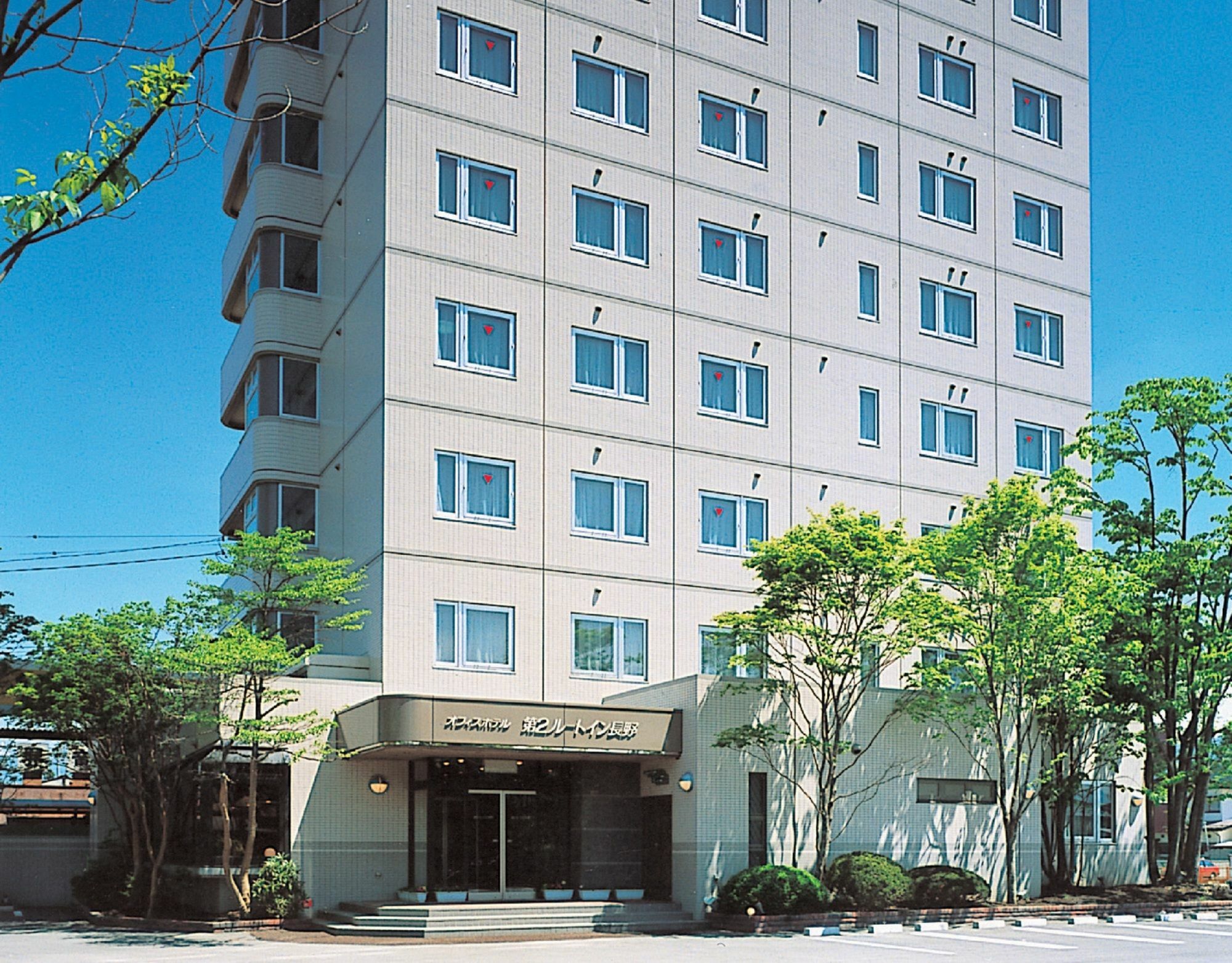 Hotel Route-Inn Dai-Ni Nagano Buitenkant foto